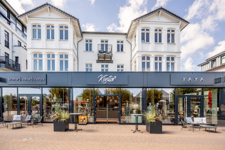 Außenansicht des Kontor 1 Usedom, Standort Ahlbeck
